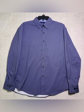 Construct Shirt 4 Way Stretch Mens Large Moisture Wicking Quick Dry Wrinkle Free